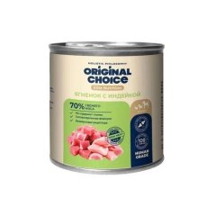 Original Choice Elite Nutrition Puppy / Влажный корм Ориджинал Чойс для щенков Ягненок с индейкой (цена за упаковку)