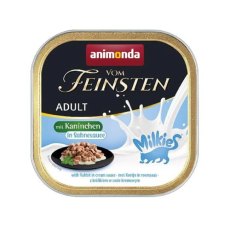 Animonda Vom Feinsten Adult Rabbit / Консервы Анимонда для кошек Кролик в сливочном соусе (цена за упаковку)