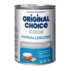Original Choice Vetdiet Hypoallergenic / Ветеринарная диета Ориджинал Чойс для собак с Пищевой аллергией или непереносимостью (цена за упаковку)
