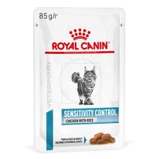 Royal Canin Sensitivity Control Chicken & Rice / Ветеринарный влажный корм (Консервы-Паучи) Роял Канин Сенситивити Контрол для кошек Пищевая аллергия и непереносимость с Курицей и рисом (цена за упаковку)