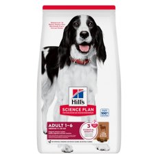 Hills Science Plan Adult 1-6 Medium Lamb & Rice / Сухой корм Хиллс для взрослых собак Средних пород Ягненок с рисом