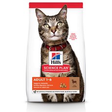 Hills Science Plan Adult Lamb / Сухой корм Хиллс для взрослых кошек Ягненок