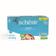 Schesir / Влажный корм Консервы Шезир для кошек Тунец (цена за упаковку)
