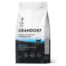 Grandorf Veterinary Diet Dermatosis / Полнорационный диетический корм Грандорф для кошек с Заболеваниями кожи