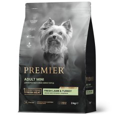Premier Adult Mini Fresh Lamb & Turkey / Сухой корм Премьер для взрослых собак Мелких пород Свежее мясо Ягненка с индейкой