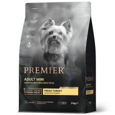 Premier Adult Mini Fresh Turkey / Сухой корм Премьер для взрослых собак Мелких пород Свежее мясо Индейки