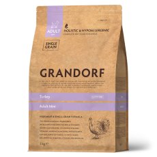 Grandorf Holistic & Hypoallergenic Adult Mini Turkey / Сухой корм Грандорф Низкозерновой для взрослых собак Мелких пород Индейка