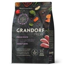 Grandorf Fresh Adult Mini Duck & Sweet Potato / Сухой Беззерновой корм Грандорф для взрослых собак Мелких пород Утка батат