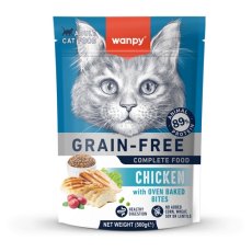 Wanpy / Сухой корм Ванпи беззерновой для взрослых кошек с Курицей