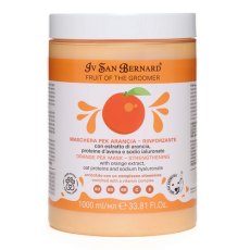 Iv San Bernard Fruit of the Groomer Orange Strengthening Mask / Маска Ив Сан Бернард для Слабой Выпадающей шерсти с Силиконом Восстанавливающая