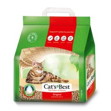 Cats Best Original / Наполнитель для кошачьего туалета Кэтс Бест Ориджинал Древесный комкующийся
