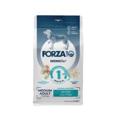 Forza10 MonoDiet Adult Medium / Сухой Монобелковый корм Форза для взрослых собак Средних пород с Рыбой