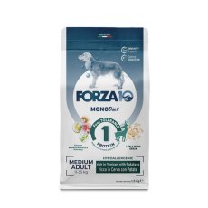 Forza10 MonoDiet Adult Medium / Сухой Монобелковый корм Форза для взрослых собак Средних пород с Олениной и картофелем