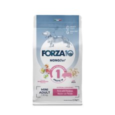 Forza10 MonoDiet Adult Mini / Сухой Монобелковый корм Форза для взрослых собак Мелких пород со Свининой и картофелем