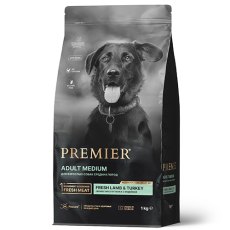 Premier Adult Medium Fresh Lamb & Turkey / Сухой корм Премьер для взрослых собак Средних пород Свежее мясо Ягненка с индейкой