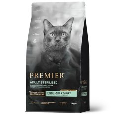 Premier Adult Sterilised Fresh Lamb & Turkey / Сухой корм Премьер для взрослых Стерилизованных кошек Свежее мясо Ягненка с индейкой