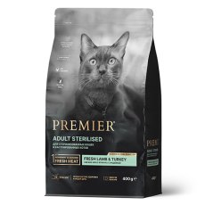 Premier Adult Sterilised Fresh Lamb & Turkey / Сухой корм Премьер для взрослых Стерилизованных кошек Свежее мясо Ягненка с индейкой