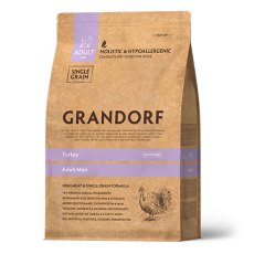 Grandorf Holistic & Hypoallergenic Adult Mini Turkey / Сухой корм Грандорф Низкозерновой для взрослых собак Мелких пород Индейка