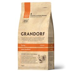 Grandorf Holistic & Hypoallergenic Sterilized Adult Turkey / Сухой корм Грандорф Низкозерновой для Стерилизованных кошек Индейка