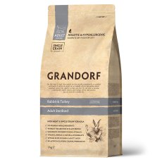 Grandorf Holistic & Hypoallergenic Sterilized Adult Rabbit & Turkey / Сухой корм Грандорф Низкозерновой для Стерилизованных кошек Кролик Индейка