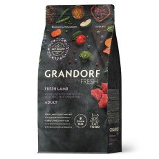 Grandorf Fresh Adult Lamb & Sweet Potato / Сухой Беззерновой корм Грандорф для взрослых кошек Ягненок батат