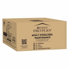 PRO PLAN Sterilised MAINTENANCE / Влажный корм Паучи ПРО ПЛАН для Стерилизованных кошек Ассорти вкусов Говядина, Курица, Утка, Океаническая рыба в соусе (цена за упаковку)