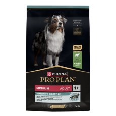 PRO PLAN SENSITIVE DIGESTION / Сухой корм ПРО ПЛАН для взрослых собак средних пород при чувствительном пищеварении с ягненком