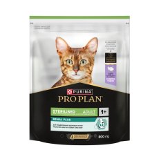 PRO PLAN STERILISED / Сухой корм ПРО ПЛАН для взрослых кошек для поддержания здоровья почек после стерилизации с индейкой