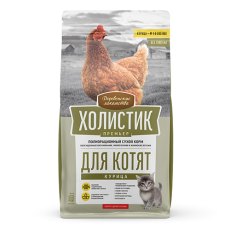 Деревенские лакомства Холистик Премьер / Сухой корм для Котят Курица