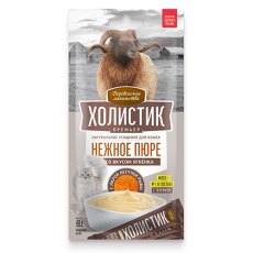 Деревенские лакомства Холистик Премьер / Пюре для кошек со вкусом Ягненка с икрой летучей рыбы