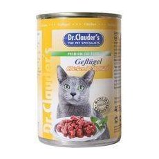 Dr.Clauder's / Консервы Доктор Клаудерс для кошек Кусочки в соусе с Курицей (цена за упаковку)