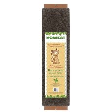 Homecat Венге / Когтеточка Хоумкэт для кошек с Кошачьей мятой ковролин