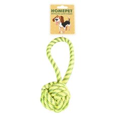 Homepet Seaside / Игрушка Хоумпет для собак Узел из каната с Петлей D 7 см 21 см