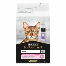 PRO PLAN DELICATE DIGESTION / Сухой корм ПРО ПЛАН для взрослых кошек при чувствительном пищеварении с индейкой