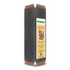Homecat Венге / Когтеточка Хоумкэт для кошек с Кошачьей мятой Угловая