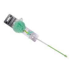 Homecat Silver Series / Дразнилка Хоумкэт для кошек помпон с бусинками мятная