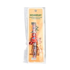 Homecat / Ошейник Хоумкэт для кошек с бубенчиком Подводный мир