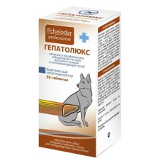 Pchelodar Суспензия Гепатолюкс для профилактики и лечения печени у собак средних и крупных пород