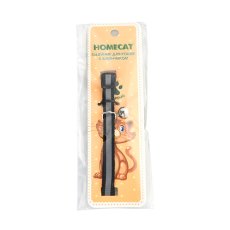 Homecat / Ошейник Хоумкэт для кошек с бубенчиком черный