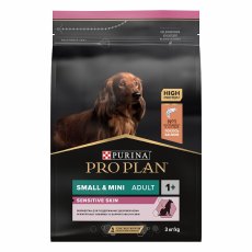 PRO PLAN SENSITIVE SKIN / Сухой корм ПРО ПЛАН для взрослых собак мелких пород при чувствительной коже с лососем