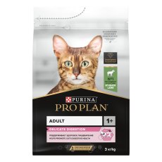 PRO PLAN DELICATE DIGESTION / Сухой корм ПРО ПЛАН для взрослых кошек при чувствительном пищеварении с ягненком