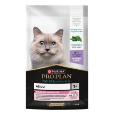 PRO PLAN Nature Elements DELICATE DIGESTION / Сухой корм ПРО ПЛАН для взрослых кошек при чувствительном пищеварении с индейкой