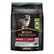 PRO PLAN SENSITIVE DIGESTION / Сухой корм ПРО ПЛАН для щенков средних пород при чувствительном пищеварении с ягненком
