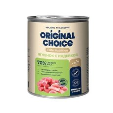 Original Choice Elite Nutrition Puppy / Влажный корм Ориджинал Чойс для щенков Ягненок с индейкой (цена за упаковку)