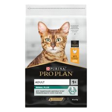 PRO PLAN RENAL PLUS / Сухой корм ПРО ПЛАН для взрослых кошек для поддержания здоровья почек с курицей