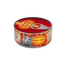 Родные Корма / Консервы Знатные для кошек 100 % Говядина (цена за упаковку)