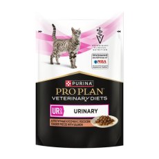 PRO PLAN VETERINARY DIETS EN ST\OX URINARY / Лечебный Влажный корм Паучи ПРО ПЛАН Ветеринарная диета при Болезнях нижних отделов мочевыводящих путей с Лососем (цена за упаковку)