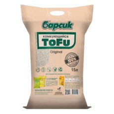 Барсик Tofu Original / Наполнитель для кошачьего туалета Оригинальный комкующийся