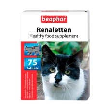 Beaphar Renaletten / Кормовая добавка Беафар Диетическое лакомство для кошек с Почечными проблемами