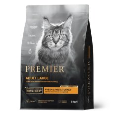 Premier Adult Large Fresh Lamb & Turkey / Сухой корм Премьер для взрослых кошек Крупных пород Свежее мясо Ягненка с индейкой